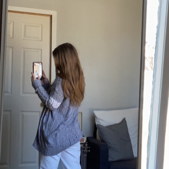 Hollister Grey Knitted Cardigan - Picture 4 of 9